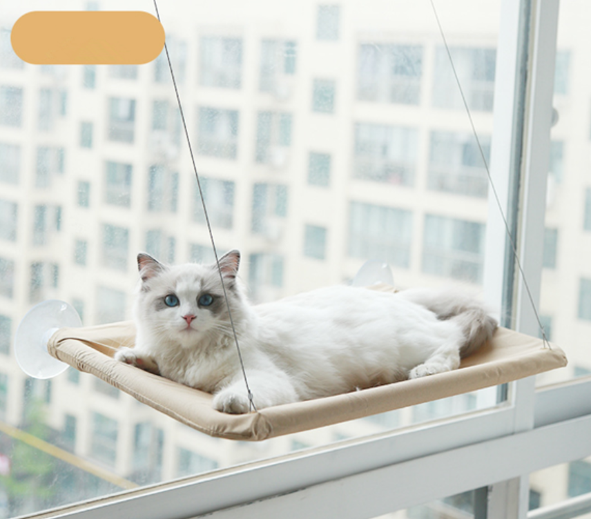 PURRLIT ™ Cat Hammock Window Bed