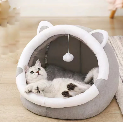PURRLIT ™ Plush Cat Bed
