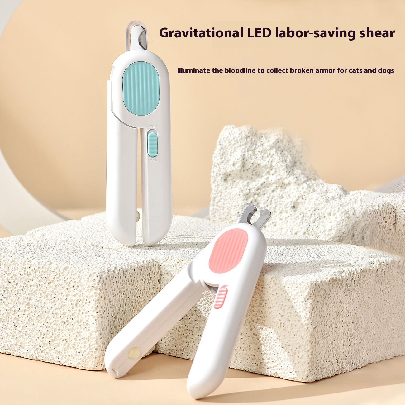 PURRLIT ™ Cat Professional LED Nail Clipper