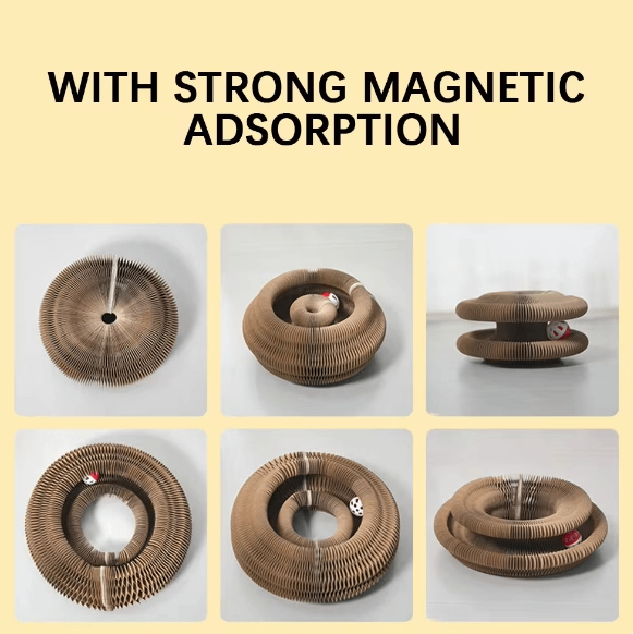 Accordion Style Foldable Interactive Cat Toy