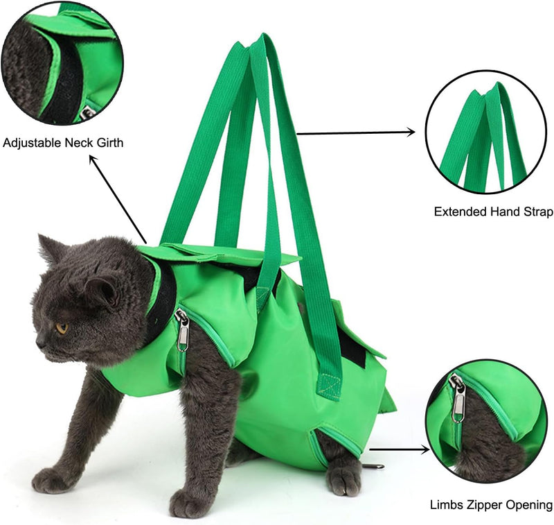 PURRLIT ™ Cat Carrier & Grooming Bag