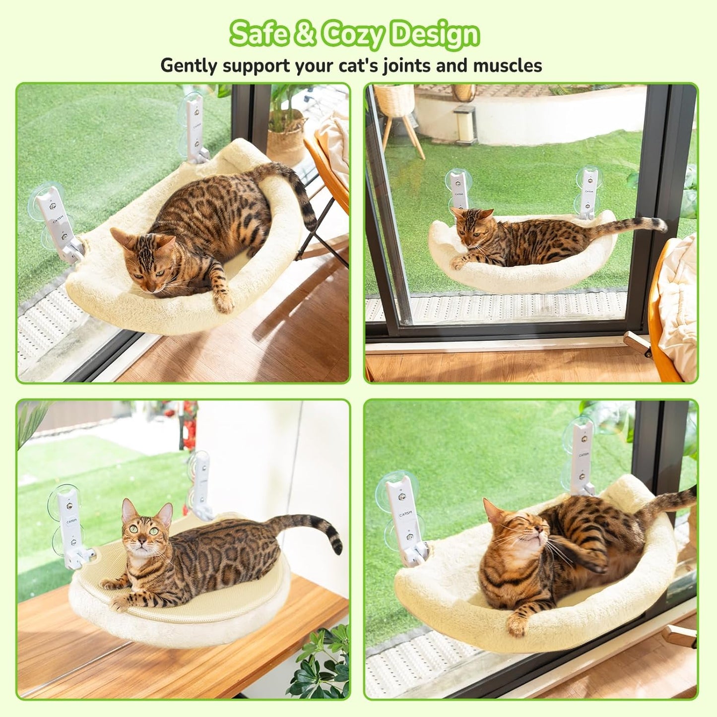 Cat Window Perch - Cat Hammock (Foldable)