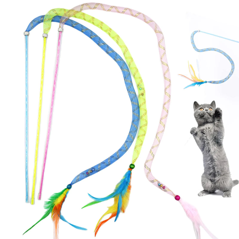 Trio Cat Teaser Wands