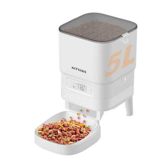 Holiday Exclusive Combo-2 (Automatic Cat Feeder 5L + Smart Heated Dual Cat Bowl