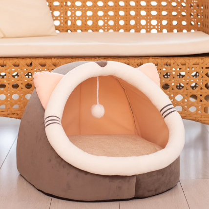PURRLIT ™ Plush Cat Bed