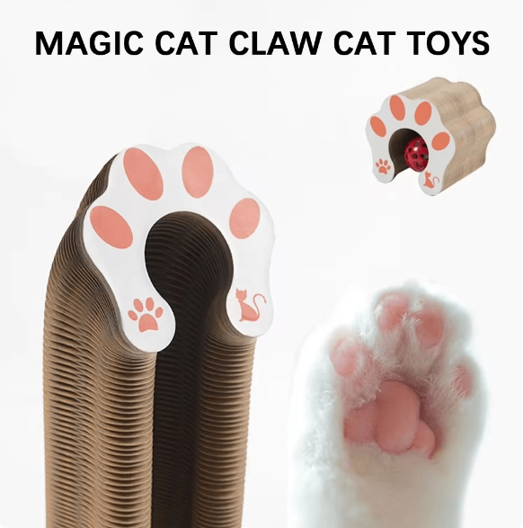 Accordion Style Foldable Interactive Cat Toy