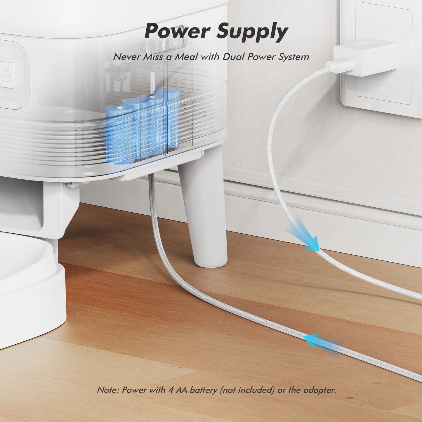 Automatic Cat Feeder 5L - Smart Pet Meal Dispenser for Cats