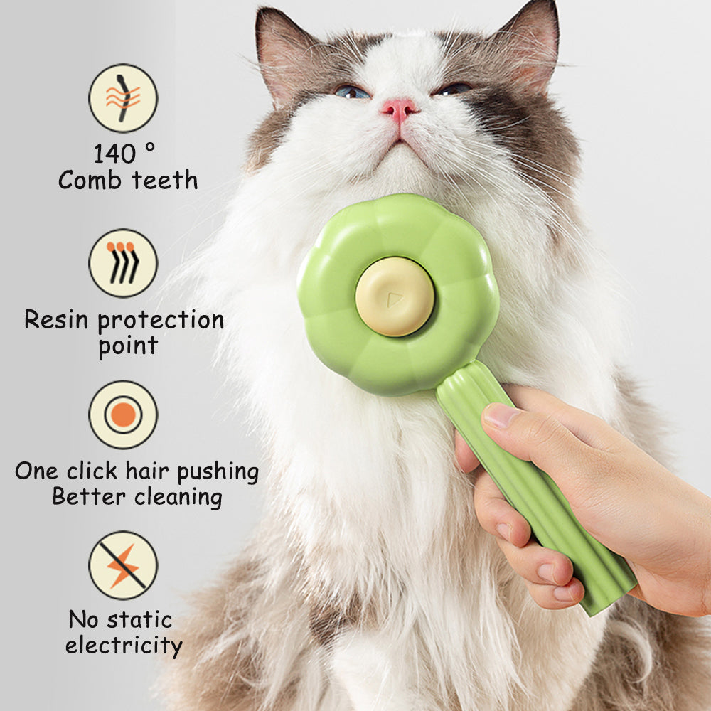 PURRLIT ™ Sunflower Cat Hair Removal Brush