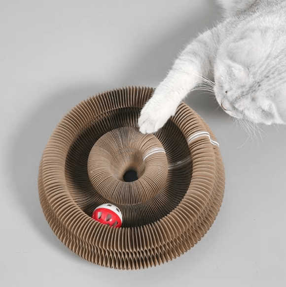 Accordion Style Foldable Interactive Cat Toy