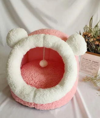 PURRLIT ™ Plush Cat Bed