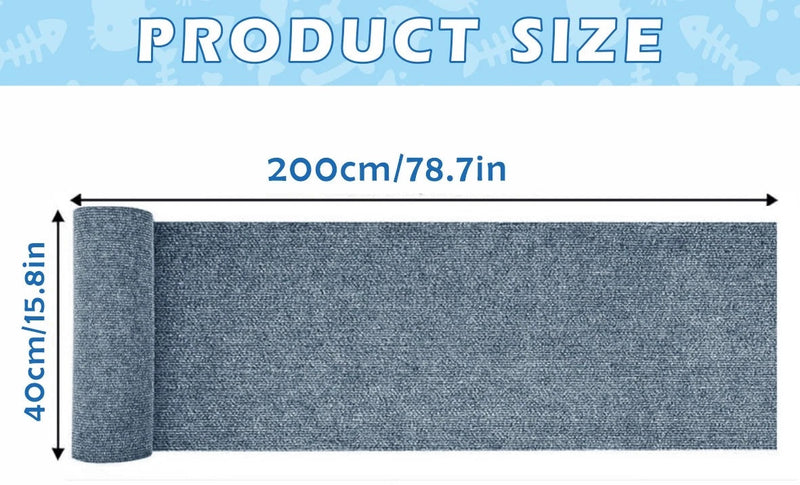 PURRLIT ™ Trim-N-Stick Cat Scratching Guard Mat