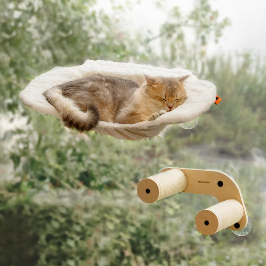 Cat Nap Window Lounge with Steps